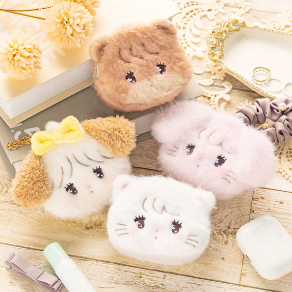 Mikko Illustration Lil Ala Mode Fluffy Mascot Pouch