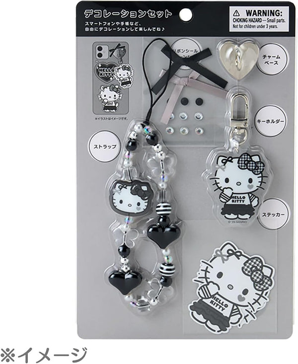 Sanrio Monochrome Deco Accessory Kit