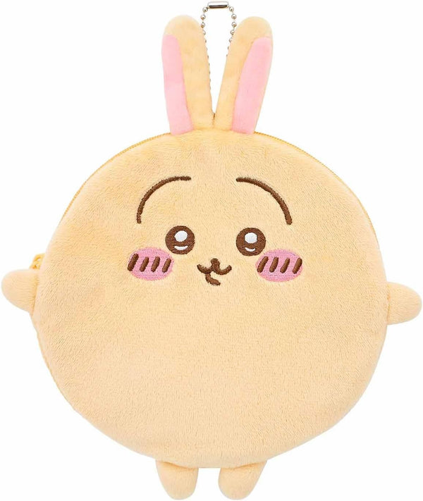 Chiikawa Usagi Mochitto Fuwatto Flat Pouch Keychain