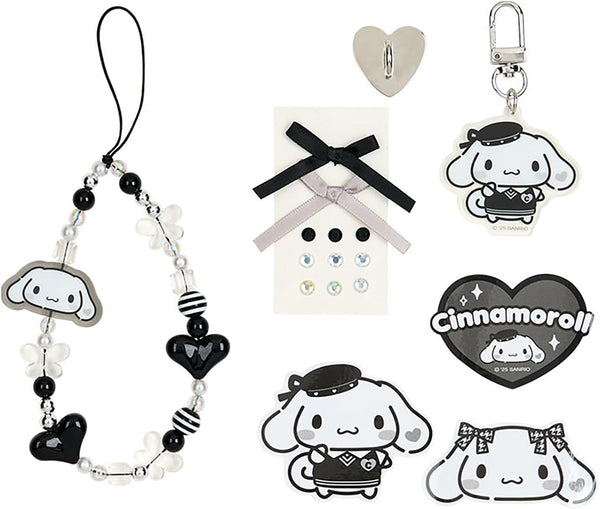 Sanrio Monochrome Deco Accessory Kit