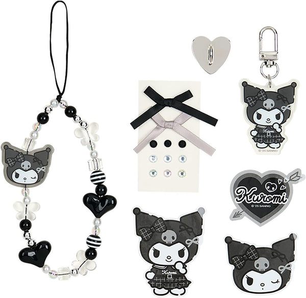 Sanrio Monochrome Deco Accessory Kit