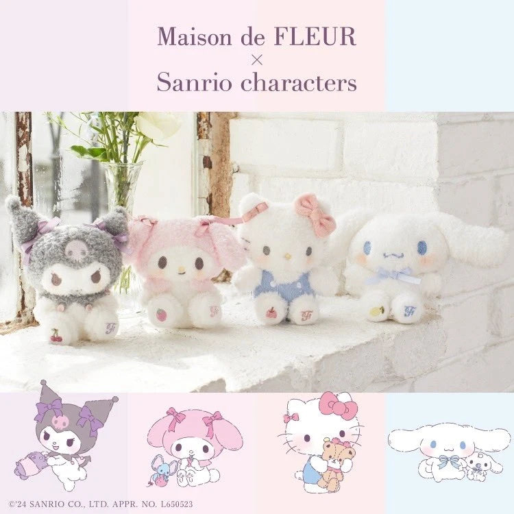 Sanrio x Maison de FLEUR Mascot Bag Charm – Suteki Gifts Sanrio x Maison de FLEUR Mascot Bag Charm – Suteki Gifts