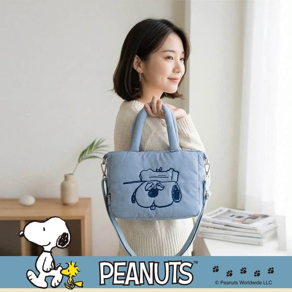 Peanuts Snoopy Olaf Padded Two Way Bag