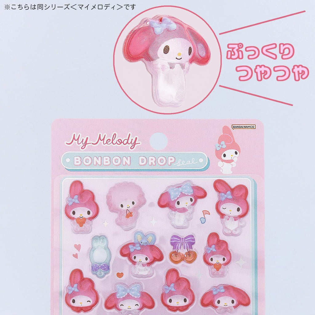 Sanrio Characters Bonbon Drop Seal 3D Sticker Sheets – Suteki Gifts