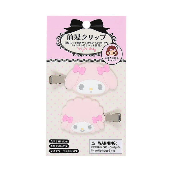 My Melody Besties Flocked Mini Hair Clip Set (Copy)
