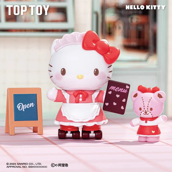 Sanrio Toptoy Roller Retro Diner Series Figure Blind Box