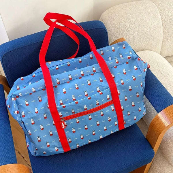 Miffy Foldable Travel Duffel Bag