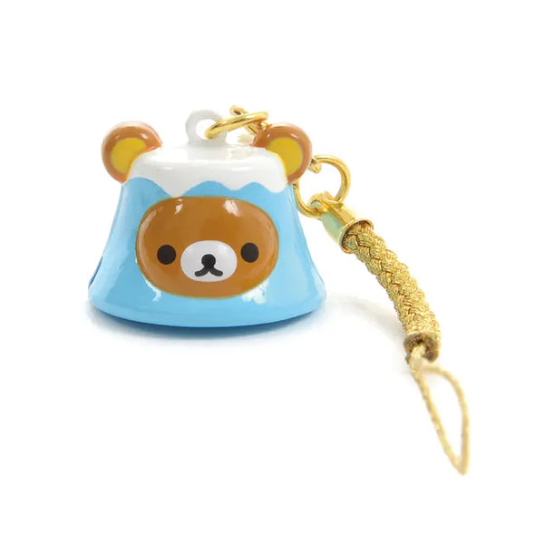 San-X Rilakkuma Mt. Fuji Bell Keychain