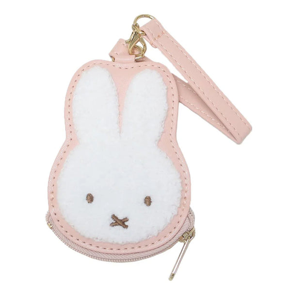 Miffy Face Sagara Mini Pouch - Pink