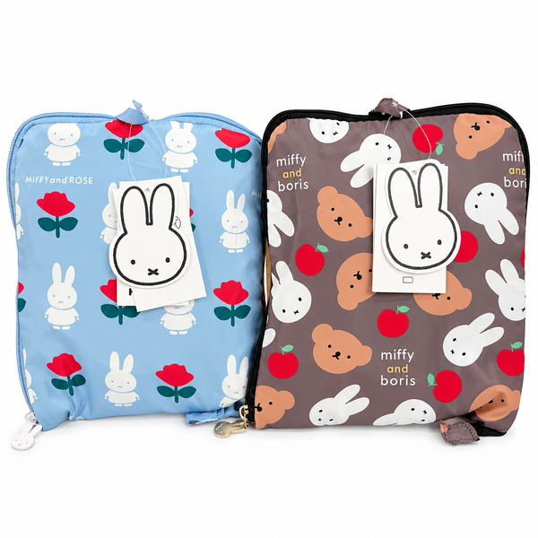 Miffy Foldable Travel Bag - Miffy & Rose Duffle Bag