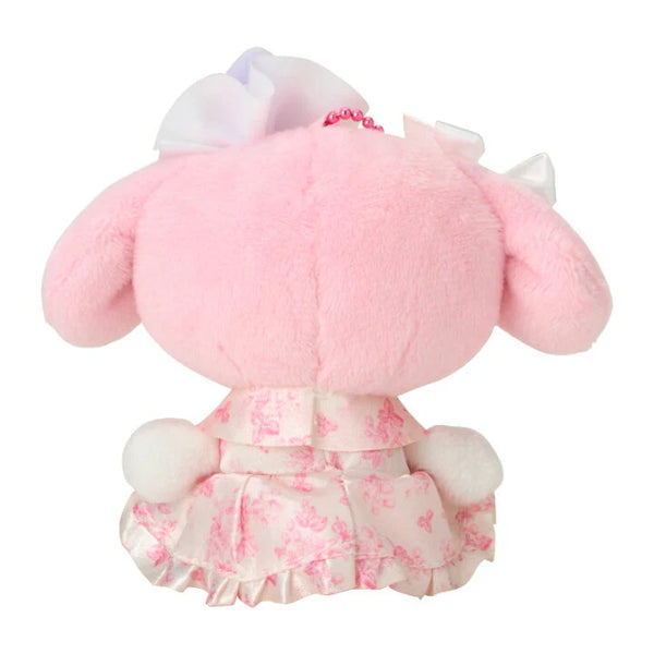 Sanrio My Melody 50th Anniversary White Strawberry Mascot Plush Keychain