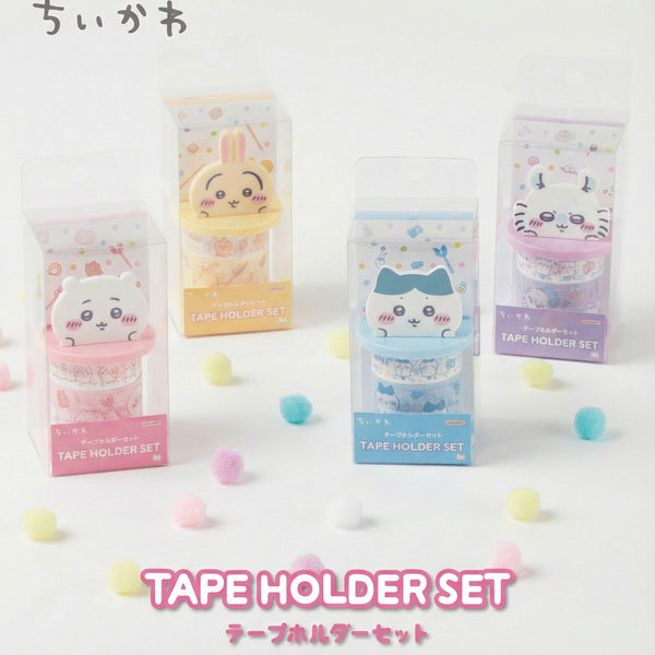 Chiikawa Washi Tape Holder Set
