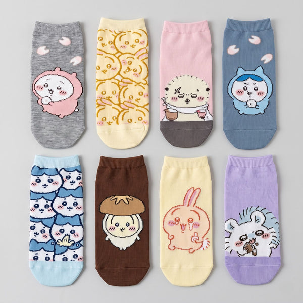 Chiikawa and Friends Crew Socks
