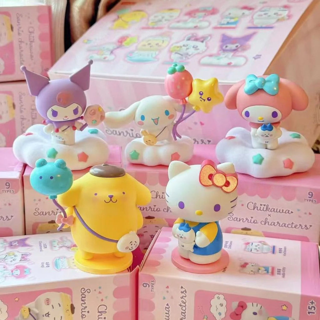 Chiikawa x Sanrio MINISO Blind Box Figure Set | Japan Import