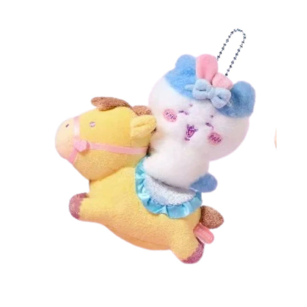 Chiikawa x Sanrio x Miniso Carousel Plush Mascots