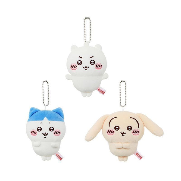 Chiikawa x Miniso Energetic Hairstyle Plush Keychain