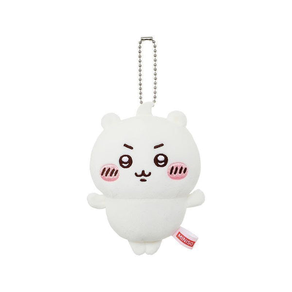 Chiikawa x Miniso Energetic Hairstyle Plush Keychain