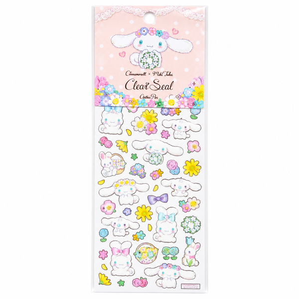 Sanrio x Miki Takei Cinnamoroll Gold Foil Sticker Sheet