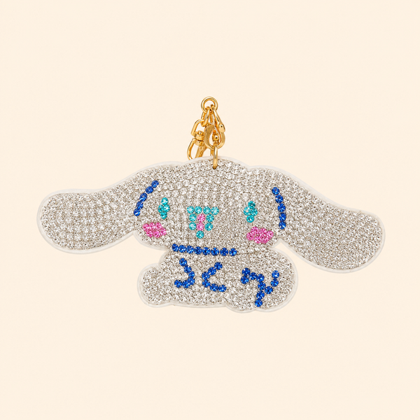 Sanrio Cinnamoroll Rhinestone Crystal Keychain