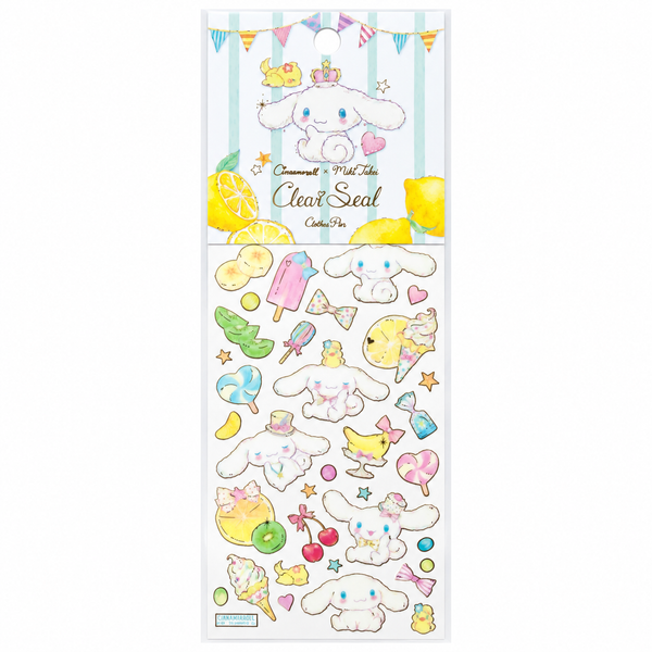 Sanrio x Miki Takei Cinnamoroll Gold Foil Sticker Sheet