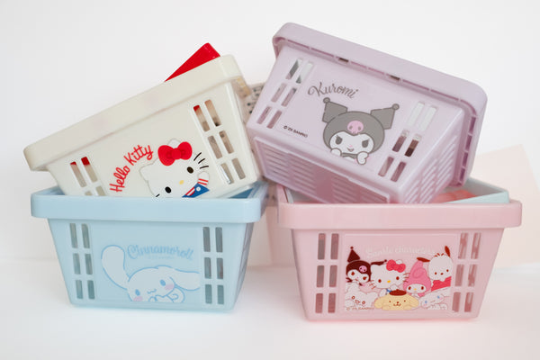Sanrio Custom Washi Tape & Mini Basket Set