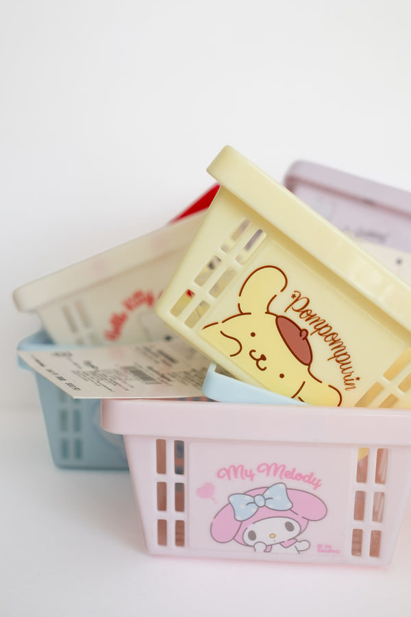 Sanrio Custom Washi Tape & Mini Basket Set