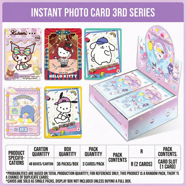 Sanrio "Donut Series" Polaroid Trading Cards (Vol. 3)