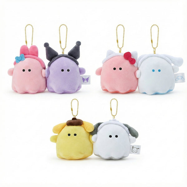 Sanrio Obakenu Ghost Magnetic Pair Plush Mascots (Set of 2)
