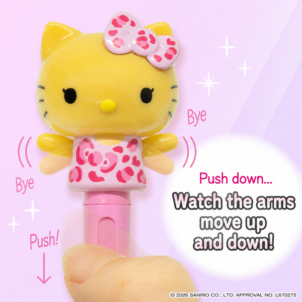 Hello Kitty Gyaru Waving Action Ballpoint Pen