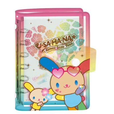 Sanrio Characters Suntanned Clear 6-Ring Sticker Binder & Organizer