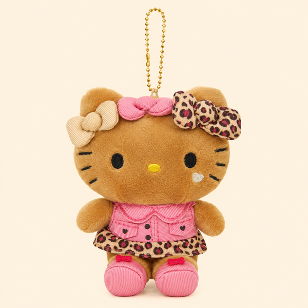 Hello Kitty Tanned Plush Mascot Keychain – Trendy Birthday Series