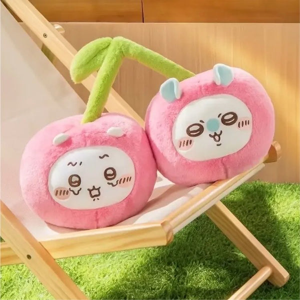 Chiikawa x Miniso Fruit Series Jumbo Cherry Plush