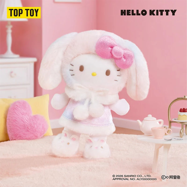 Hello Kitty Lop-Eared Bunny Plush Charm Blind Box