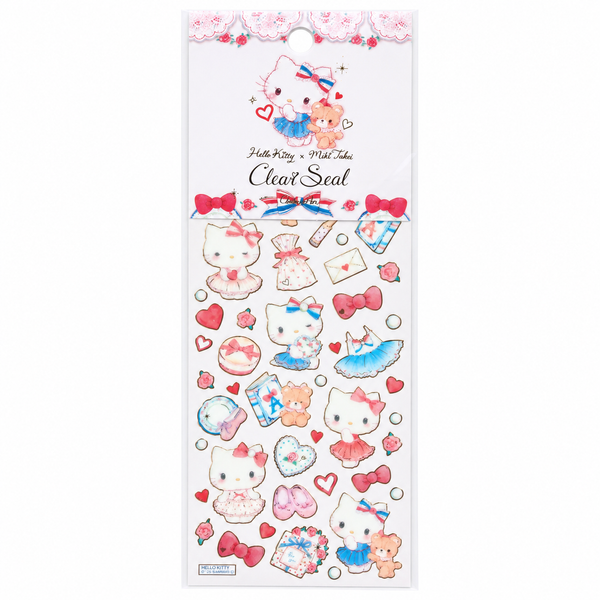 Sanrio x Miki Takei Hello Kitty Gold Foil Sticker Sheet