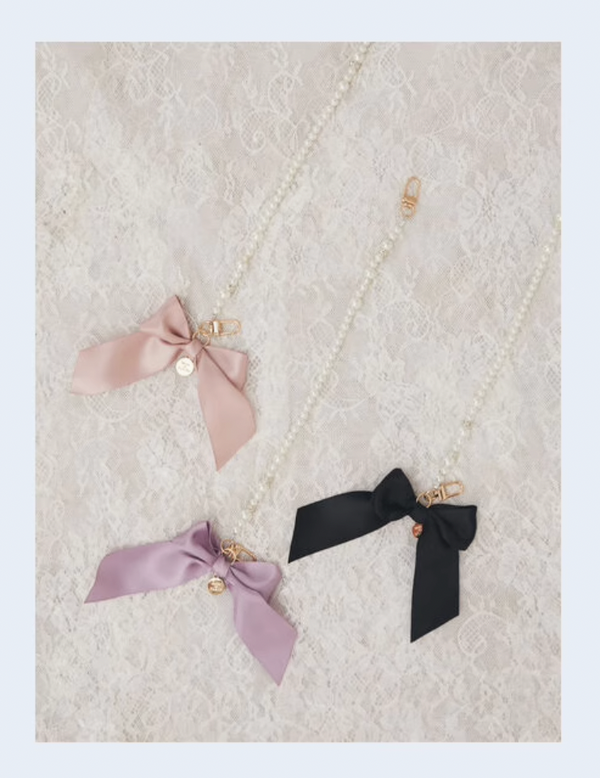 Maison de Fleur Pearl Phone Wrist Strap
