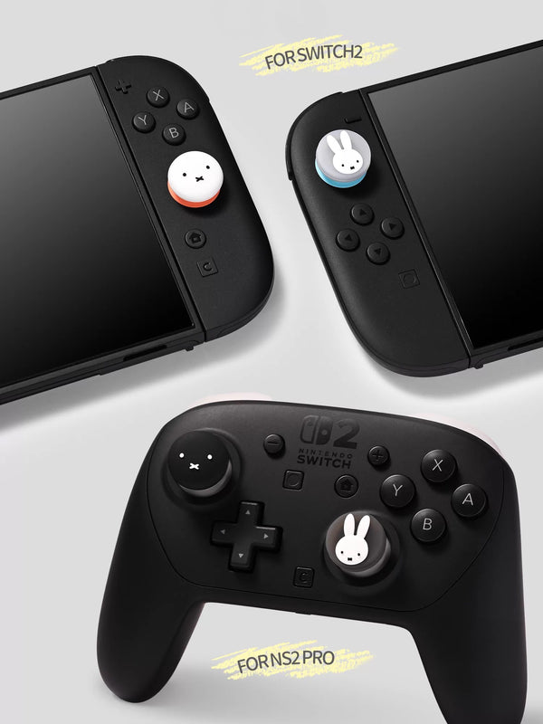 Miffy Switch 2 Thumb Grips