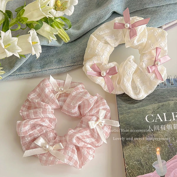 Pastel Ribbon Scrunchie