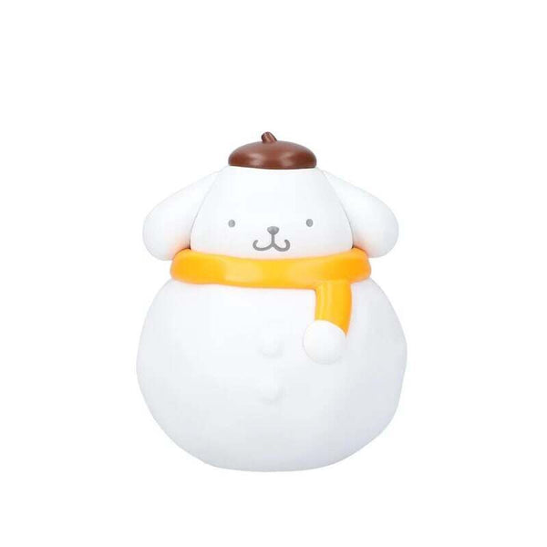 Sanrio Characters Round Snowman Gashapon