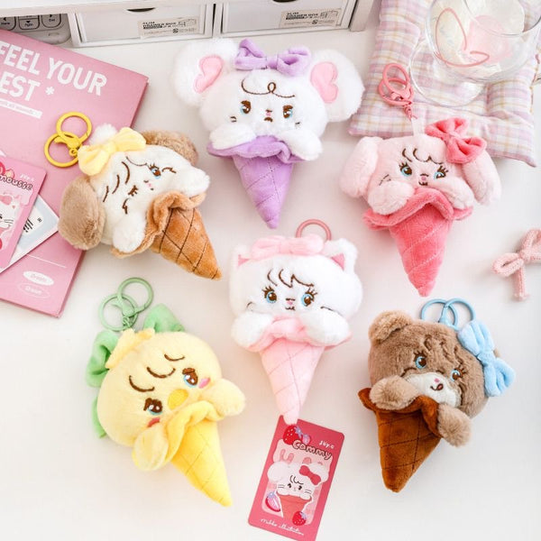 Mikko Illustration Scented Plush Keychain Blind Box