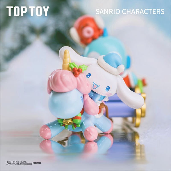 Sanrio Toptoy Winter Sledding Team Blind Box Figure