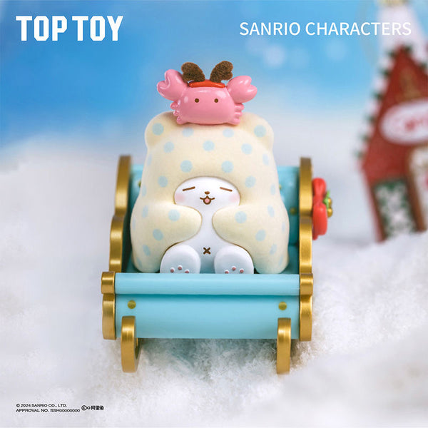 Sanrio Toptoy Winter Sledding Team Blind Box Figure