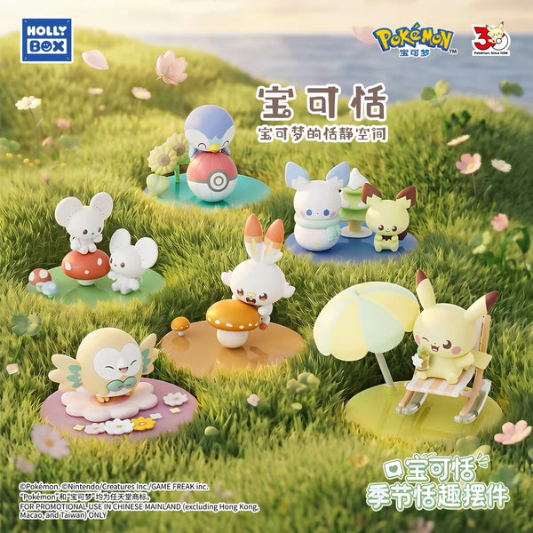 Pokémon Poképeace Seasonal Tranquility Interactive Figures Blind Box | Pre-order