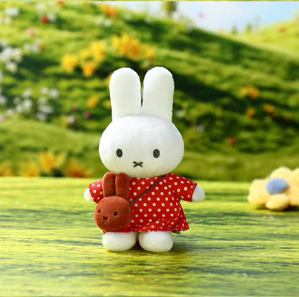 Miffy VIPO Outing Black Dress Plush Pendant