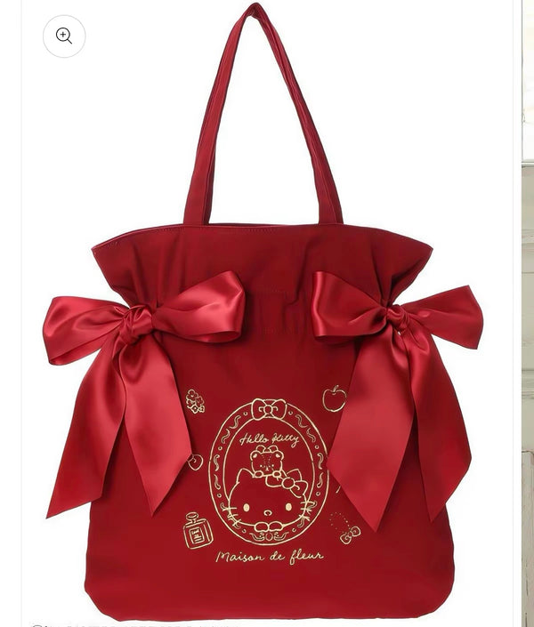 Maison de FLEUR x Sanrio Ribbon Tote Bag | Pre-order