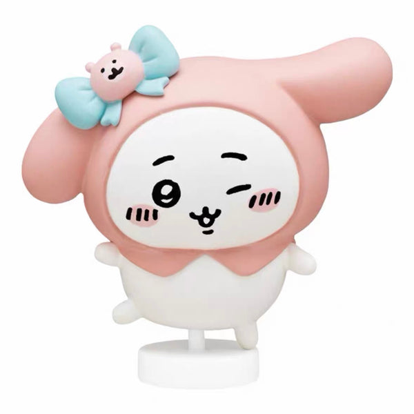 Chiikawa × Sanrio Characters Narikiri Figure Gashapon