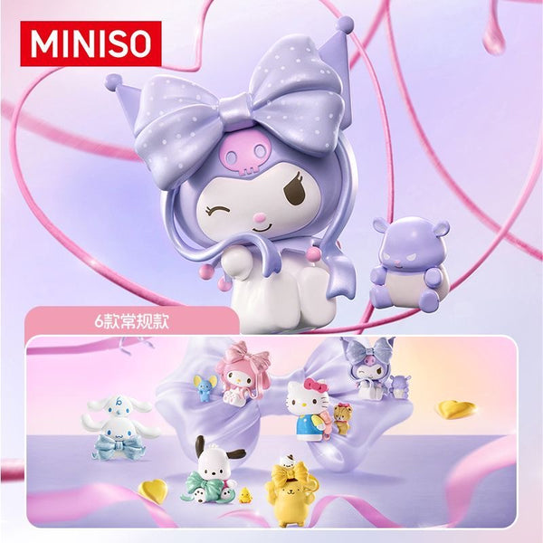MINISO Sanrio Characters Heartfelt Bow Figure Blind Box