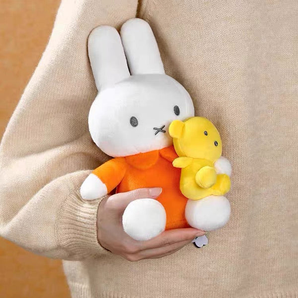 Miffy Standard Plush with Yellow Bear
