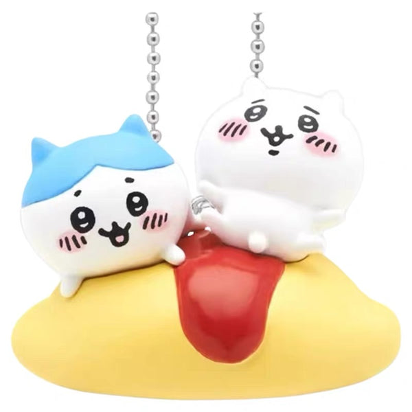 Chiikawa Food Mascot Keychain Gashapon