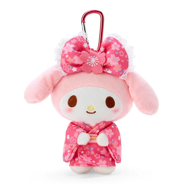 My Melody Sakura Kimono Foldable Carabiner Eco Bag