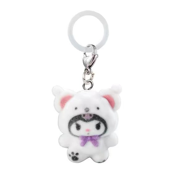 Sanrio Characters Fluffy Snow Mejirushi Accessory Gashapon